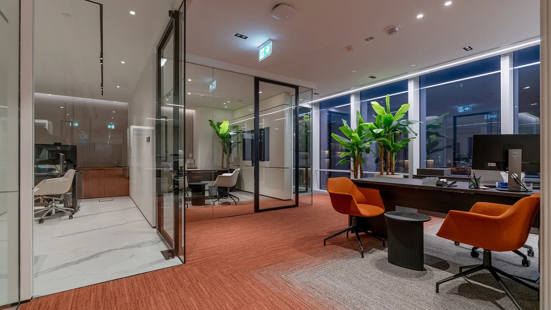 urnkey fit out done by Havelock One Interiors for real estate development client 