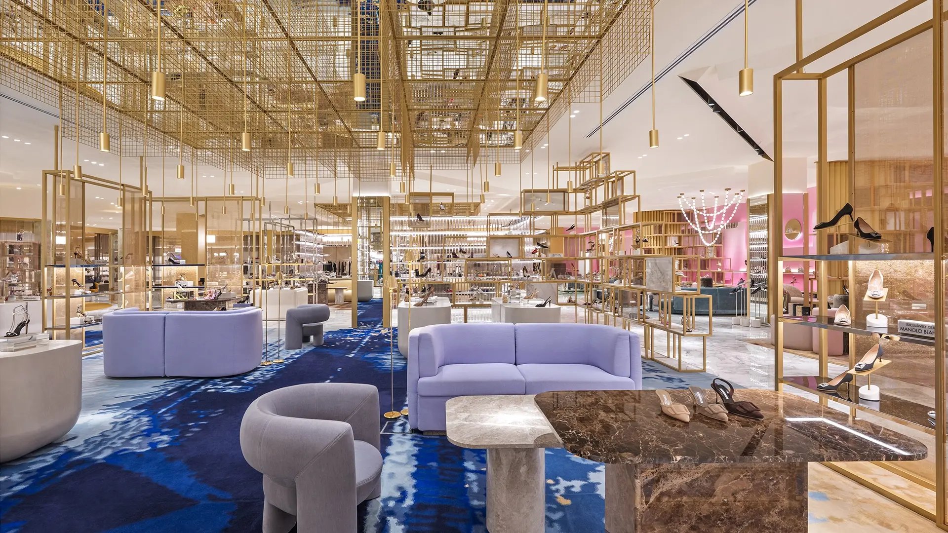 Harvey Nichols turnkey interior fit out 