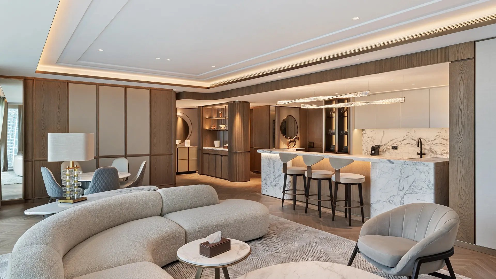 Luxury Dubai Beachfront Residence - Turnkey Fit Out - Havelock One