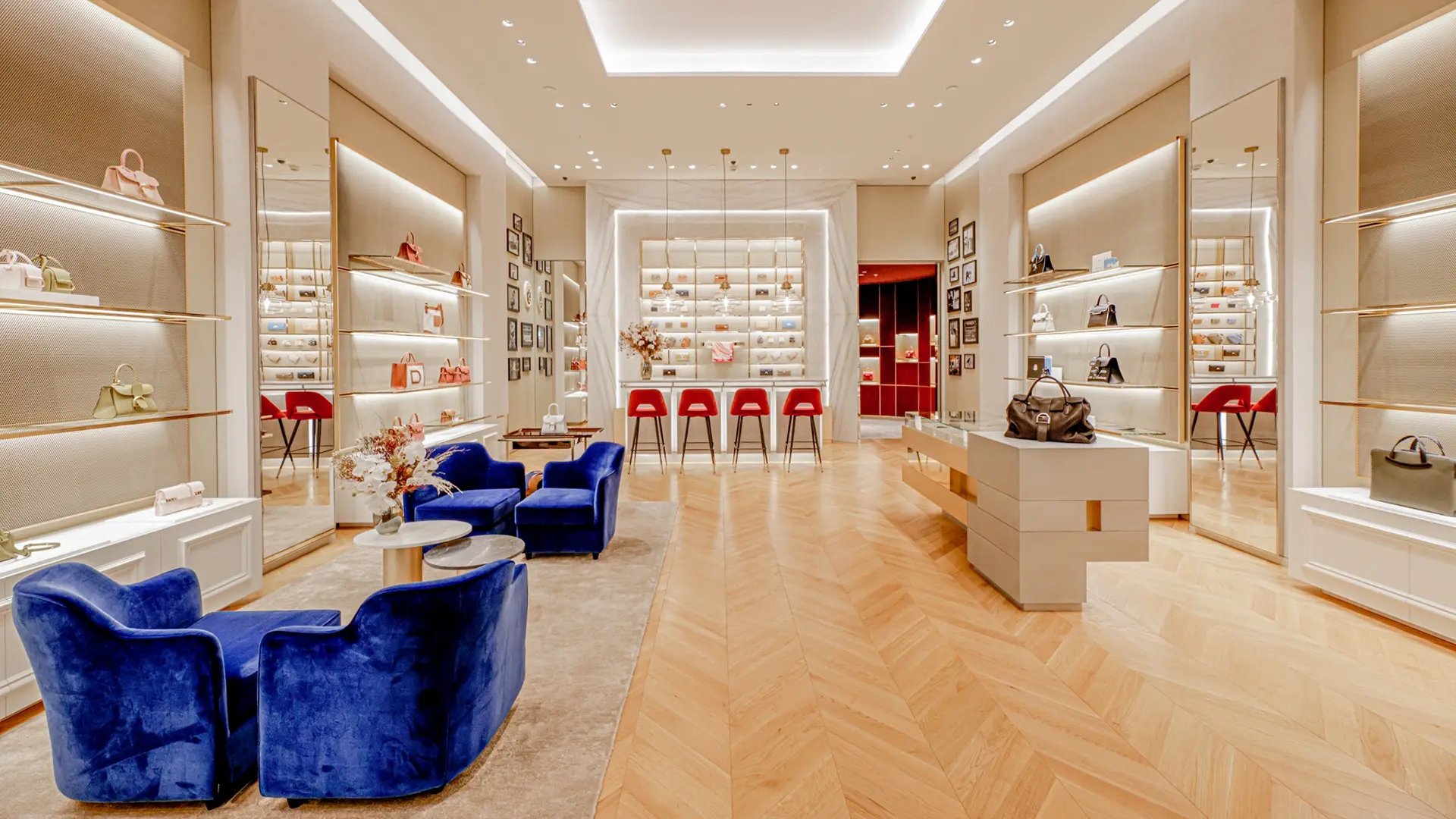 DELVAUX luxury retail fit out contractors Dubai Havelock One DELVAUX luxury retail fit out contractors Dubai Havelock One