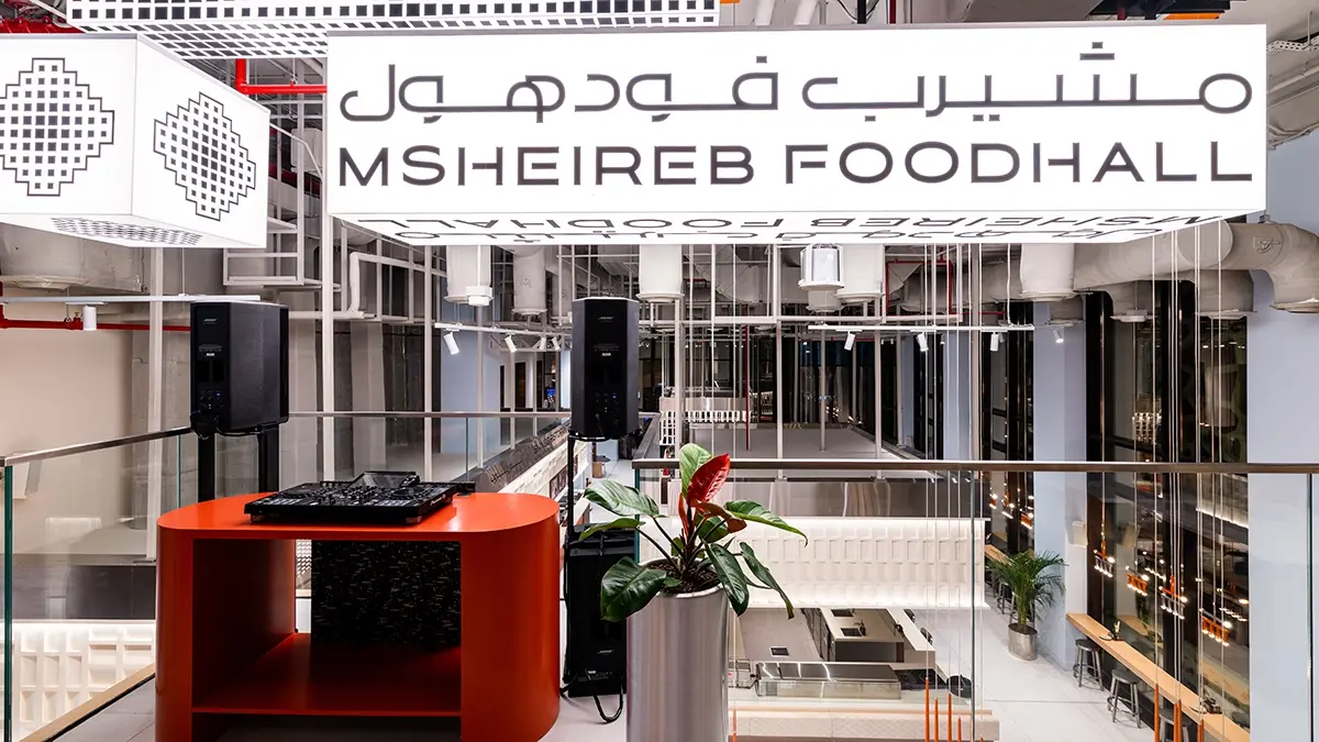Msheireb Foodhall Qatar turnkey fit out completed by qatar fit our contractor Havelock One