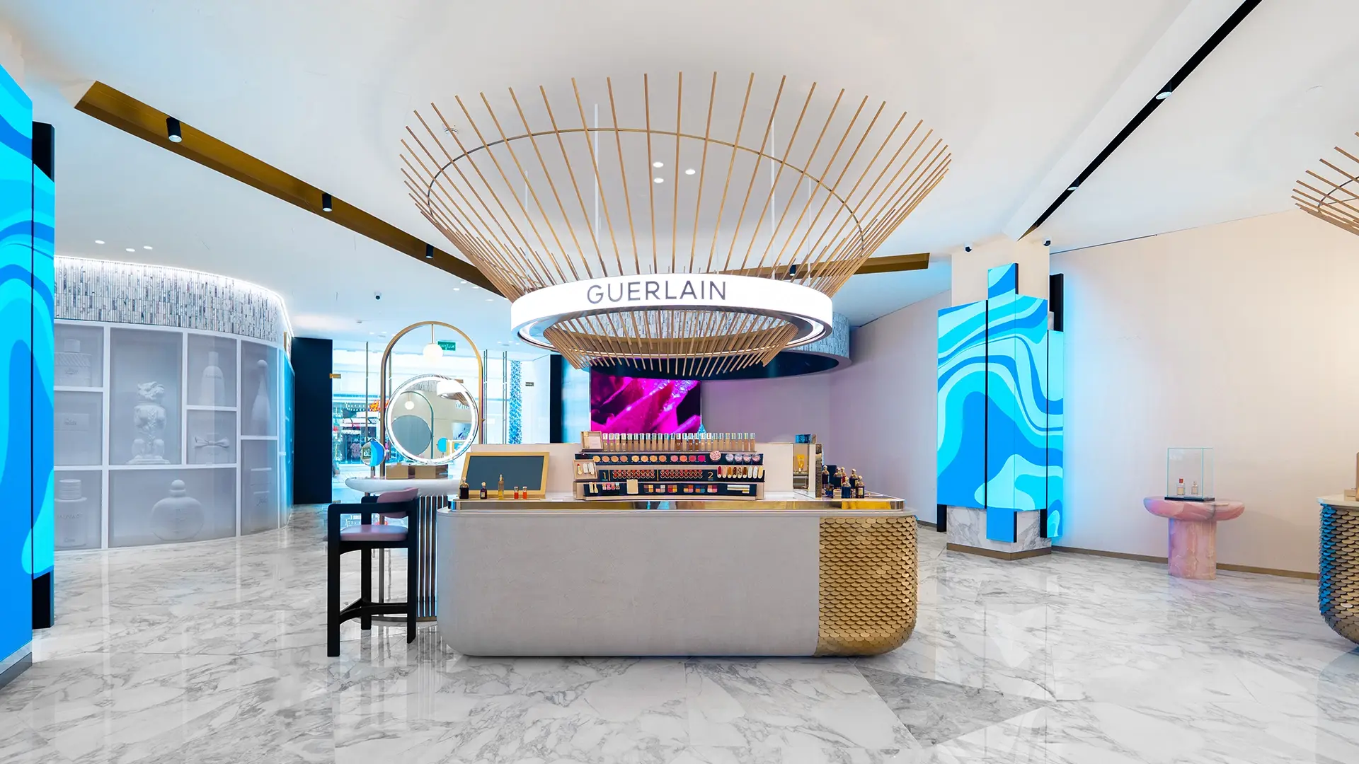 Harvey Nichols Interior fit out and custom manufacturing project
