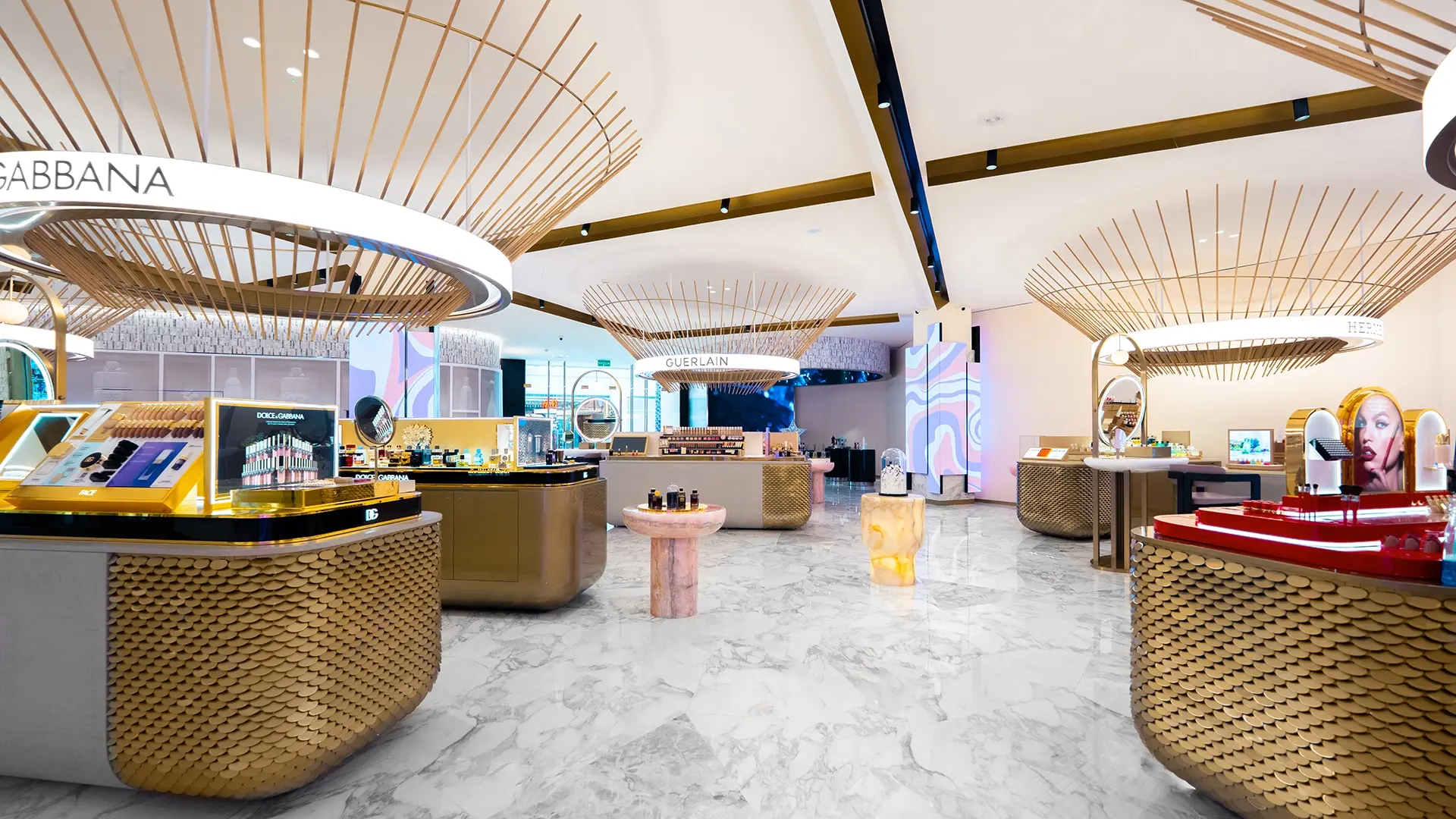Harvey Nichols Interior fit out and custom manufacturing project