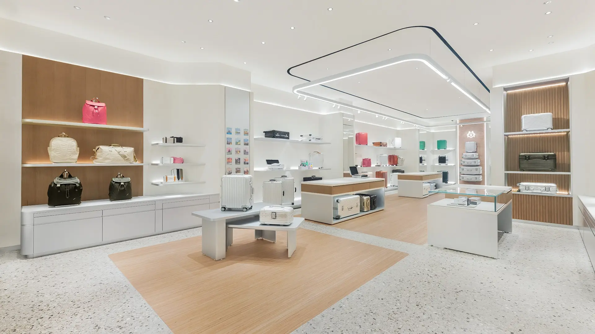 Rimowa mall of the emirates store turnkey interior fit out by havelock one