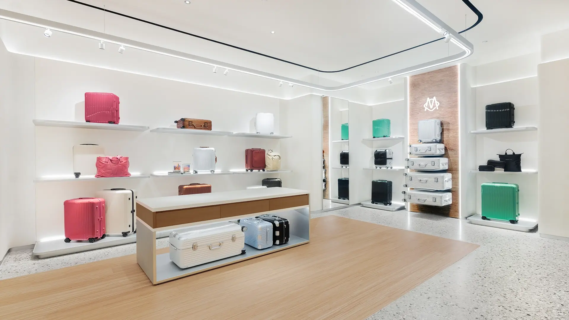 Rimowa mall of the emirates dubai interior fit out completed by havelock one