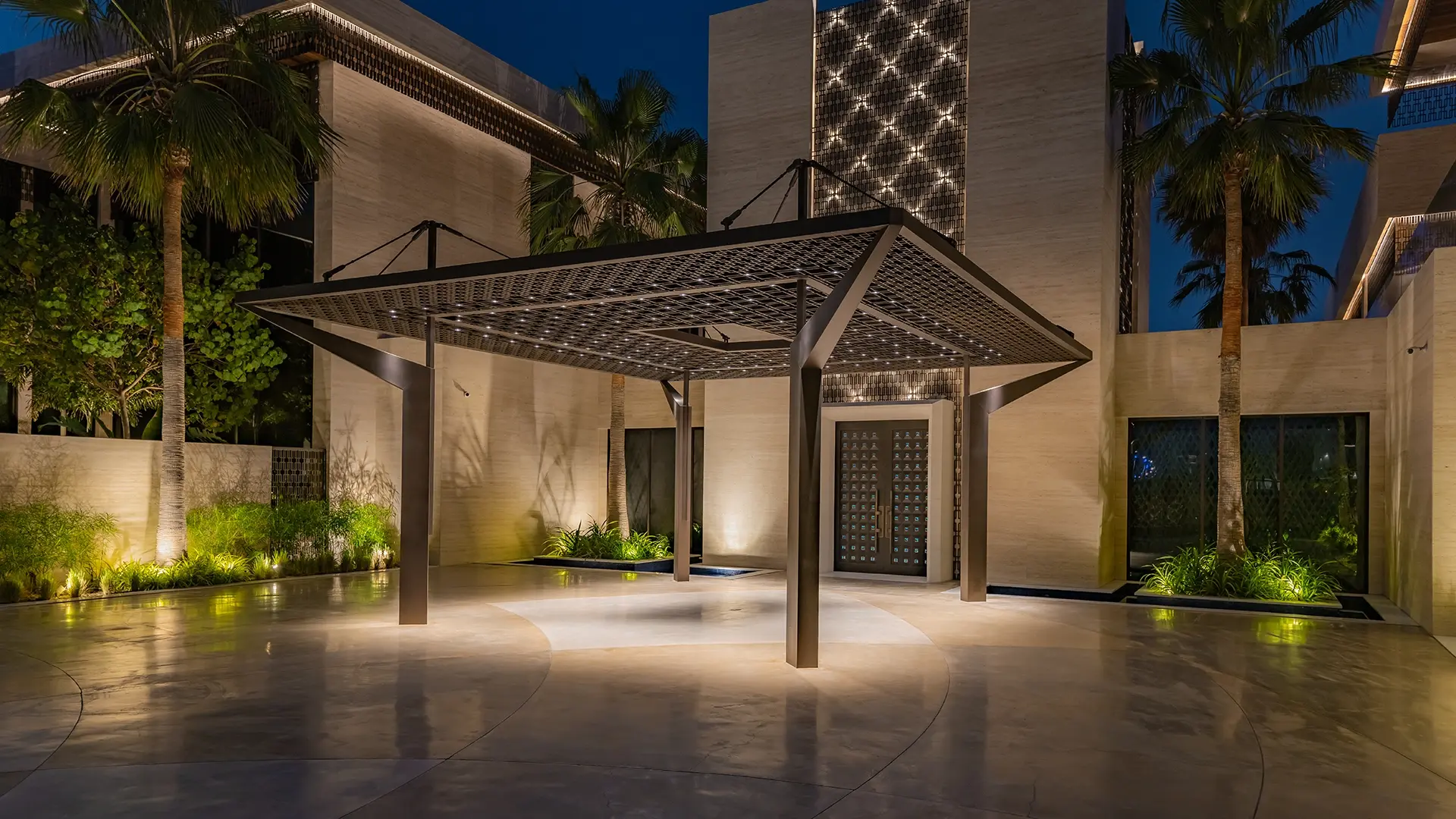 Luxury villa fit out exterior by havelock one 