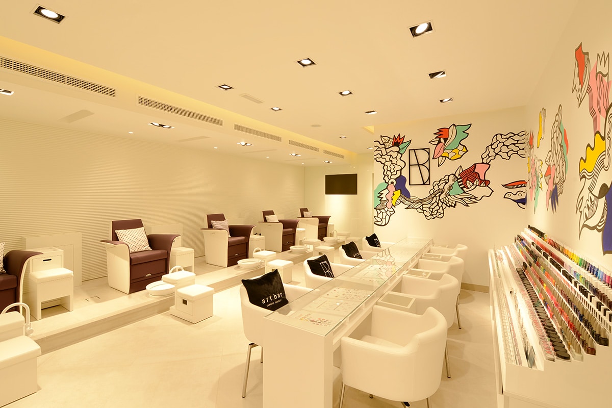The Nail Spa in the UAE | Havelock One Interiors Fit-out Project