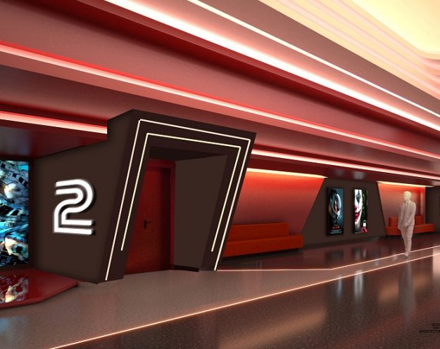 Empire Cinemas, rendering for multiplex in Madina