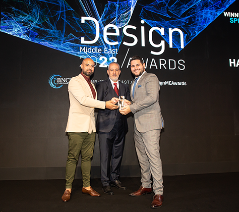 Winners of the ‘Specialised Manufacturer of the Year’ Design Middle East Awards 2022