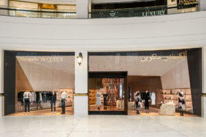 Alexander McQueen interior, Place Vendome Mall Qatar